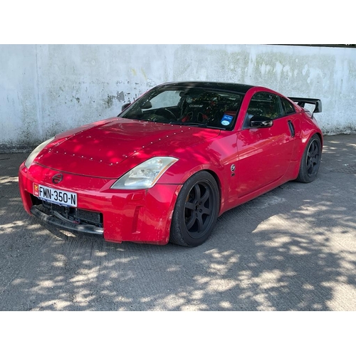 30 - FMN350N
Red Nissan 350Z track car 3.5L
First Registered 01.01.2004
Approx 100,000 miles
Manual Petro... 