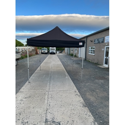 55 - Two 3M x 3m aluminium lightweight frame gazebos (Branded with DTCM) will be spray painted over
VAT O... 