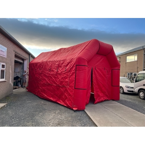 59 - 4m X 6M inflatable Gazebo/marquee - comes with blower to inflate
VAT on hammer @ 20%