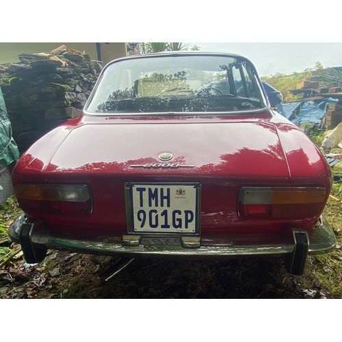 34 - Requires registration
Red Alfa Romeo GTV 2000 type 105 1962cc
First Registered 15.01.1975
Approx mil... 