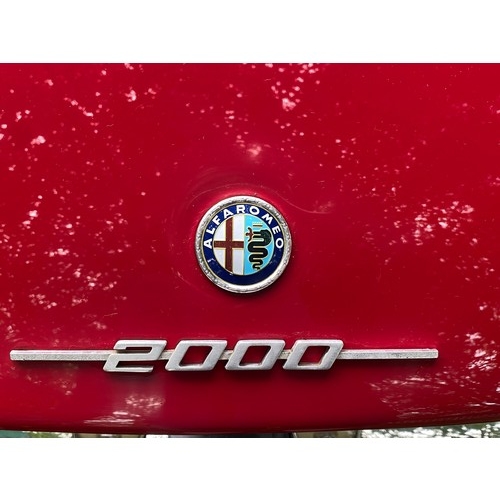 34 - Requires registration
Red Alfa Romeo GTV 2000 type 105 1962cc
First Registered 15.01.1975
Approx mil... 