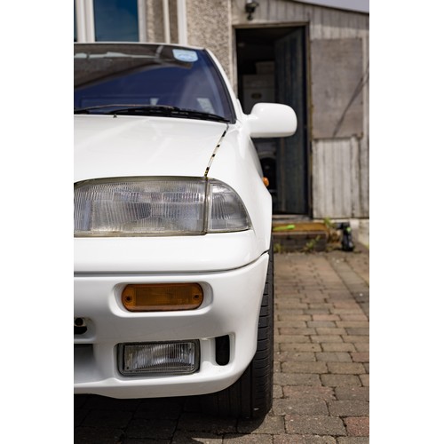 36 - 944GMN
RARE! White Suzuki Swift GTI 1.3 twincam 16valve
First Registered 01.08.1989
Approx 36,873 mi... 