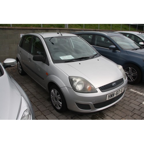 106 - HMN617X
Ford Fiesta 1.4D
First Registered 31.05.2007
Approx 39,153 miles
Manual Diesel
VAT ON HAMMER... 