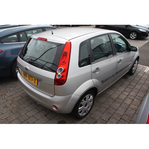 106 - HMN617X
Ford Fiesta 1.4D
First Registered 31.05.2007
Approx 39,153 miles
Manual Diesel
VAT ON HAMMER... 