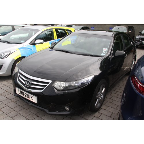 105 - LMN281K
Honda Accord 2.2D
First Registered 30.10.2013
Approx 61,600 miles
Manual Diesel
VAT ON HAMME... 