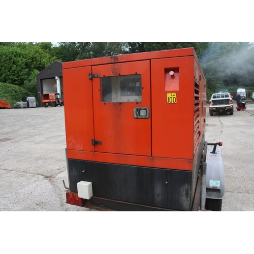 107 - Iveco Aifo generator 
Circa 2001
Approx 2017 hours
Some mechanical faults - seems to start
VAT ON HA... 