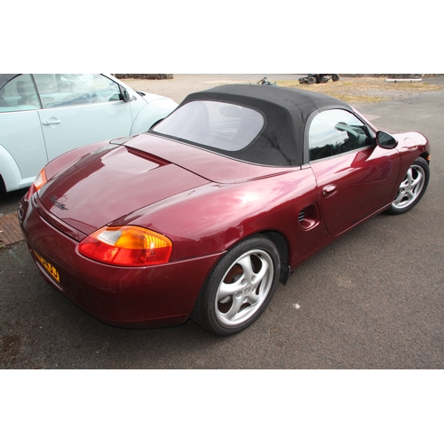 128 - LMN543J
Red Porsche Boxster 2500cc
First Registered 07.12.1998
Approx 70,589 miles
Manual Petrol
New... 