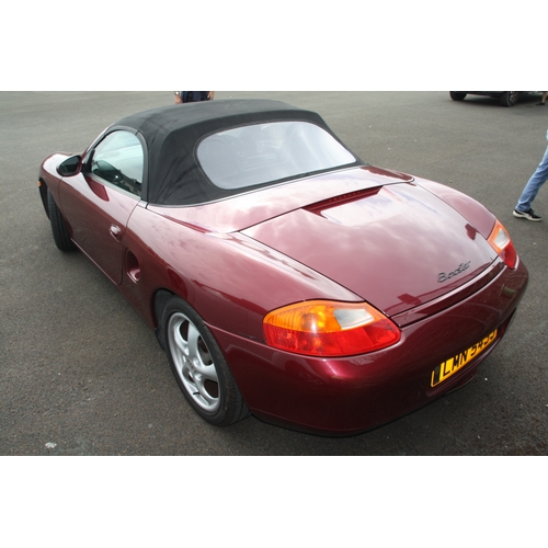 128 - LMN543J
Red Porsche Boxster 2500cc
First Registered 07.12.1998
Approx 70,589 miles
Manual Petrol
New... 