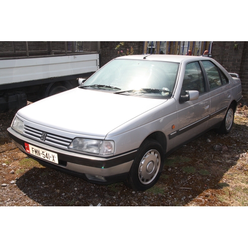 132 - Garage find
FMN541X
Silver Peugeot 405 1761cc
First Registered 28.02.1995
Approx 60,026
Auto Petrol
... 