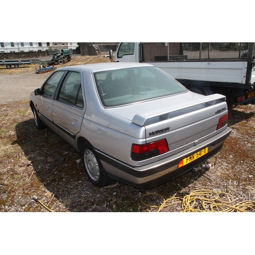 132 - Garage find
FMN541X
Silver Peugeot 405 1761cc
First Registered 28.02.1995
Approx 60,026
Auto Petrol
... 