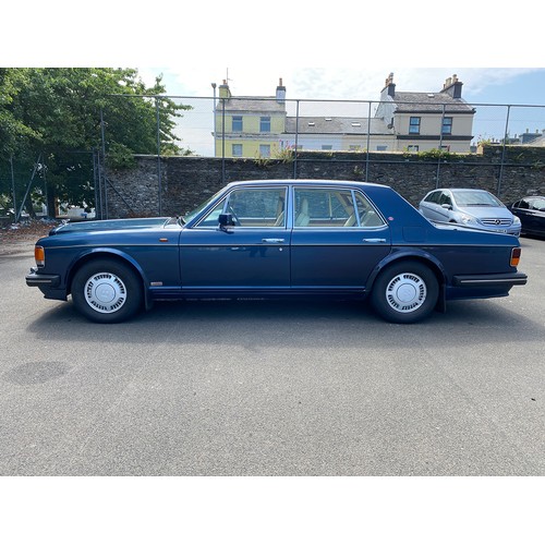 60 - RMN526F
Blue Bentley Turbo Red Label 6.7L
First Registered 07.08.1989
Approx 123,000 miles
Auto Petr... 