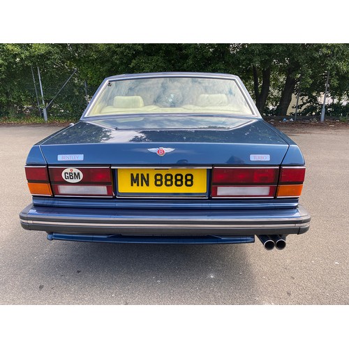 60 - RMN526F
Blue Bentley Turbo Red Label 6.7L
First Registered 07.08.1989
Approx 123,000 miles
Auto Petr... 