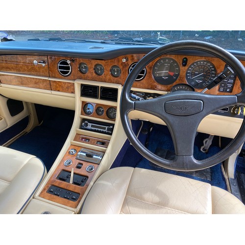 60 - RMN526F
Blue Bentley Turbo Red Label 6.7L
First Registered 07.08.1989
Approx 123,000 miles
Auto Petr... 