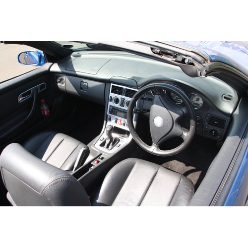 133 - UMN230
Blue Mercedes SLK 230
First Registered 24.04.2002
Approx 87,000 miles
Manual Petrol
Good serv... 