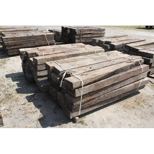 134 - 40 creosote treated Railway sleepers
Length 1.8m width 22.5cm Depth 11.5cm
All sleepers are in vario... 