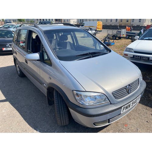 97 - PMN940Y
Vauxhall Zafira Elegance 16V 1796cc
First Registered 17.02.2003
Approx 155,000 miles
Manual ... 