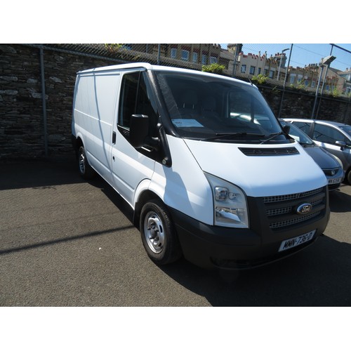 86 - MMN736D
White Ford Transit 100 T260 2198cc
First Registered 27.09.2012
Approx 56,000 miles
Manual Di... 