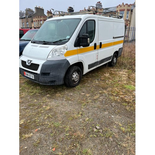 158 - KMN187B
Peugeot Boxer van
Approx 47129 miles
Manual Diesel
VAT ON HAMMER @ 20%