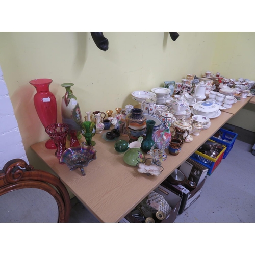 272 - Massive collection of crockery, ornaments, glassware etc