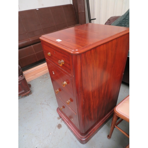 103 - Mahogany cabinet with four drawers