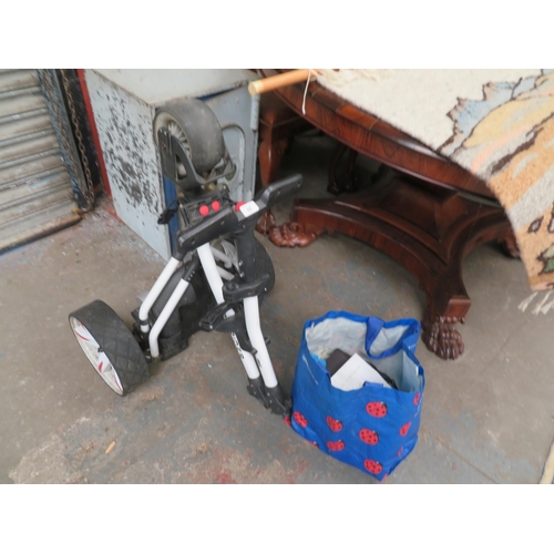 65 - Pro Rider golf trolley with battery (intermittent fault)