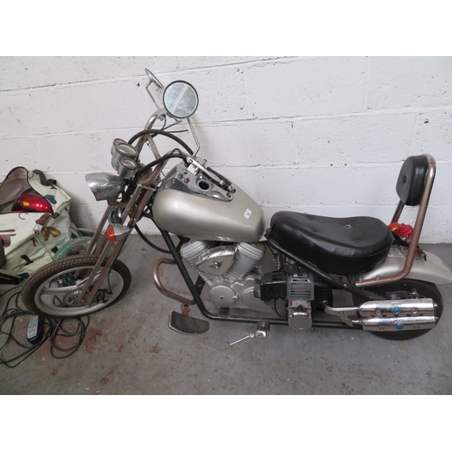 94 - Chinese Chopper motor bike