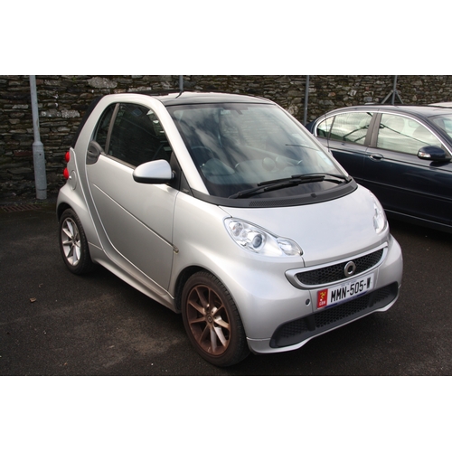 4 - MMN505W
Smart Fortwo 799cc
First Registered 28.03.2013
Approx 32,000 miles
Auto Diesel