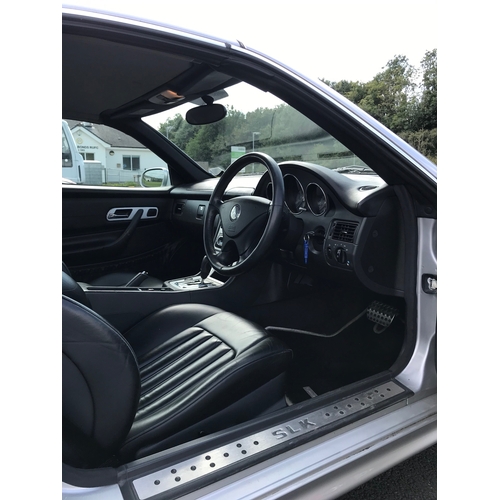 6 - RMN856F
Silver Mercedes SLK 230 SE Kompressor 2.3
First Registered 04.06.2004
Approx 74,000 miles
Au... 