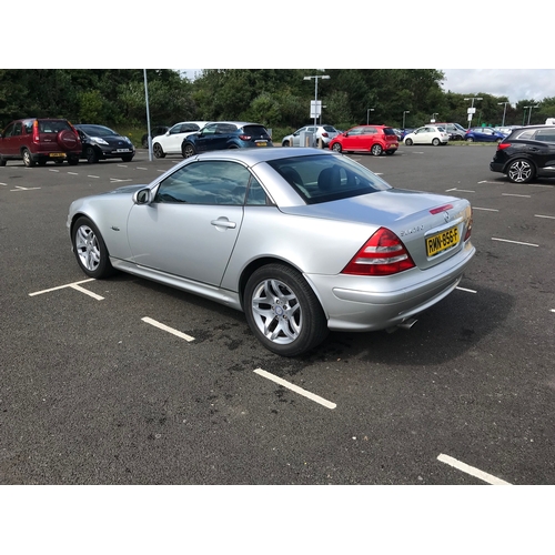 6 - RMN856F
Silver Mercedes SLK 230 SE Kompressor 2.3
First Registered 04.06.2004
Approx 74,000 miles
Au... 