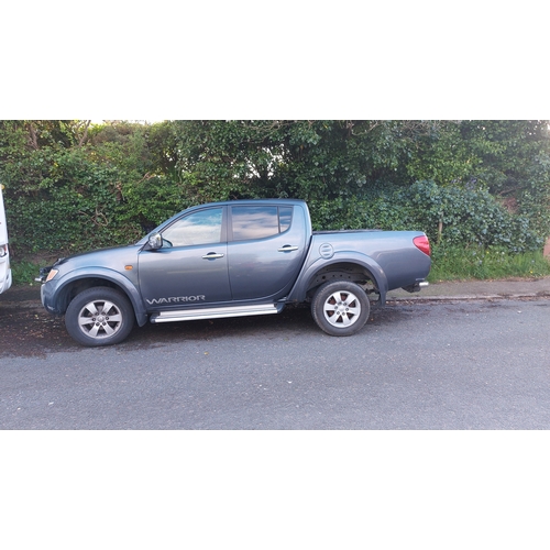 15 - RMN258E
Mitsubishi L200 2477cc
First Registered 22.12.2009
Approx 106,000 miles
Manual Diesel
Passed... 