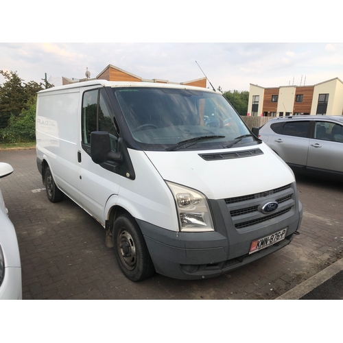 16 - KMN876P
White Ford Transit 85 T260M
First Registered 29.09.2011
Approx 89,450 miles
Manual Diesel
Si... 