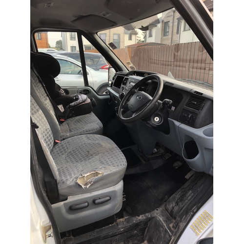 16 - KMN876P
White Ford Transit 85 T260M
First Registered 29.09.2011
Approx 89,450 miles
Manual Diesel
Si... 