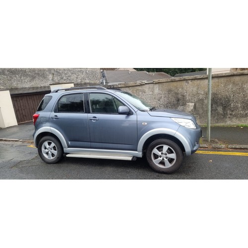 13 - NMN594U
Grey Daihatsu Terios SX 1495cc
First Registered 28.09.2007
Approx 140,000 miles
Manual Petro... 