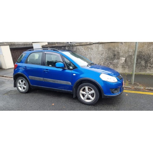 12 - JMN356T
Blue Suzuki SX4 MT 1586cc
First Registered 06.06.2007
Approx 89,000 miles
Manual Petrol
Clut... 