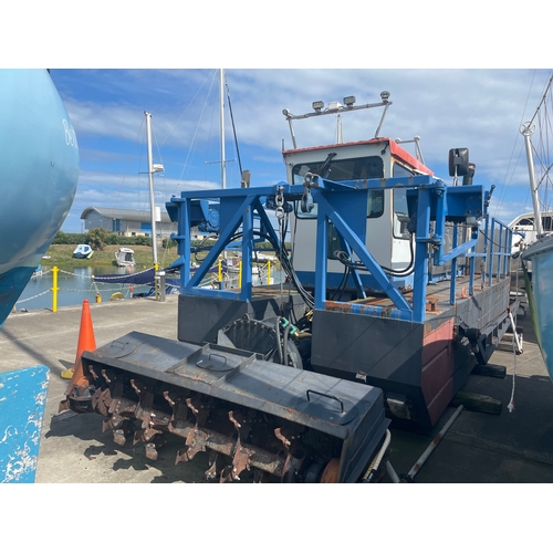 44 - May Queen
Versi Dredge 4010 Suction dredger
Circa 2004
Length 11.5m (without disharge pipe), Breadth... 