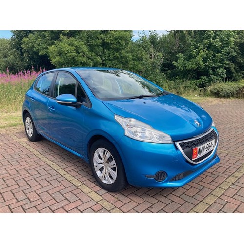 25 - MMN584J
Blue Peugeot 208 1200cc
First Registered 17.04.2013
Approx 56,000 miles
Manual Petrol
Last S... 