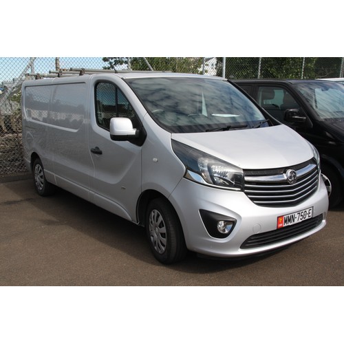 18 - MMN750E
Grey Vauxhall Vivaro 2900 Sportive CDTI
First Registered 10.04.2015
Approx 95,000 miles
Manu... 