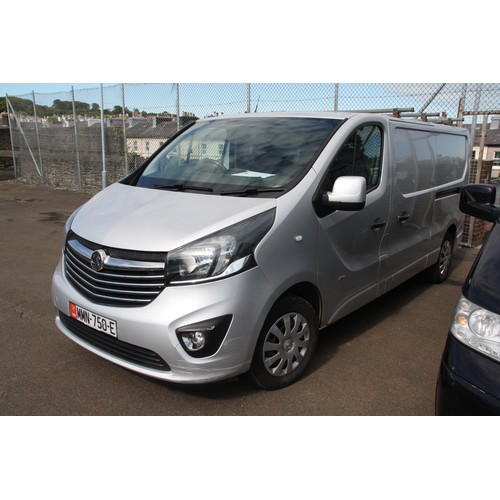 18 - MMN750E
Grey Vauxhall Vivaro 2900 Sportive CDTI
First Registered 10.04.2015
Approx 95,000 miles
Manu... 