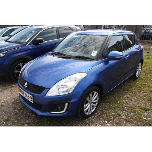 124 - MMN646B
Blue Suzuki Swift SZ4 1242cc
First Registered 19.08.2015
Approx 27,945 miles
Manual Petrol