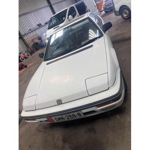 125 - GMN268B
White Honda Prelude 1958cc
First Registered 14.08.1989
Approx 83,000 miles
Auto Petrol