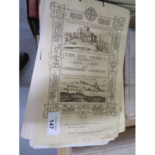 147 - Pile of The Manx Scenery Calendar