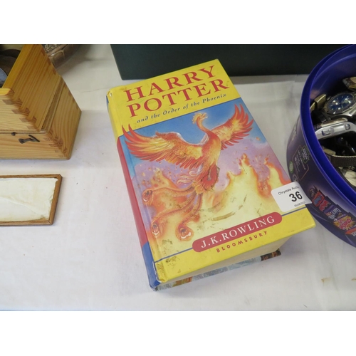 36 - Harry Potter and the order of the Pheonix - First Edition