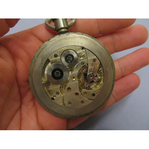 92 - A WW1 CARLEY & CLEMENTS Limited, A1108 Military pocket watch, G.S. MKII