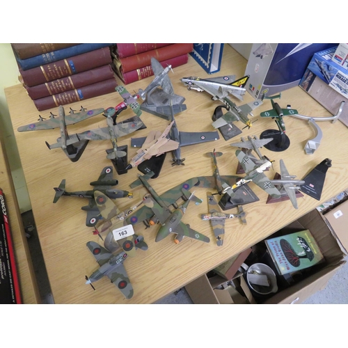 163 - Collection of small model aircraft