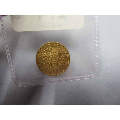 271 - Bayern Germany 1898 gold 10 mark coin