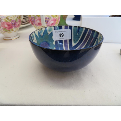 49 - Royal Copenhagen Faiance bowl signed to base