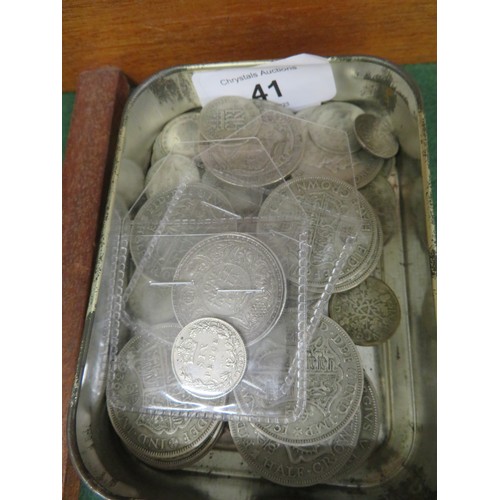 41 - A collection of mostly British silver coinage - wt. 320 grms