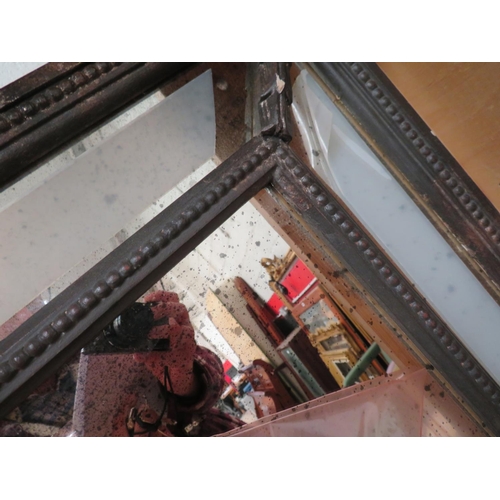 2 - Very large mirror in ornate frame, (still in packing frame) approx 86 inches x 57 inches