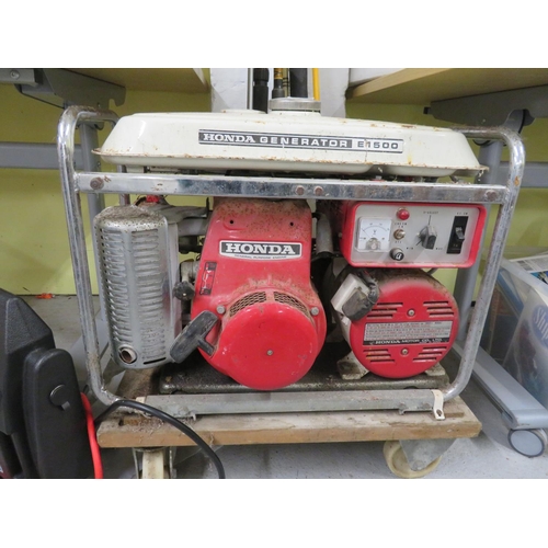 306 - Honda E1500 generator