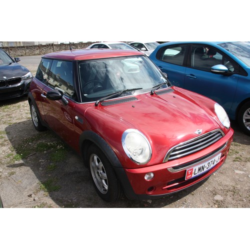 7 - LMN374J
Red Mini One Seven 1598cc
First Registered 22.03.2006
Approx 90,000 miles
Manual Petrol